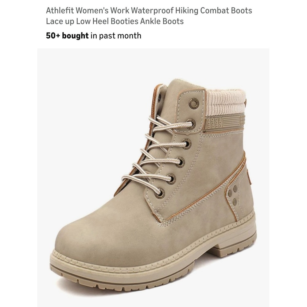 Woman's waterproof hiking boots